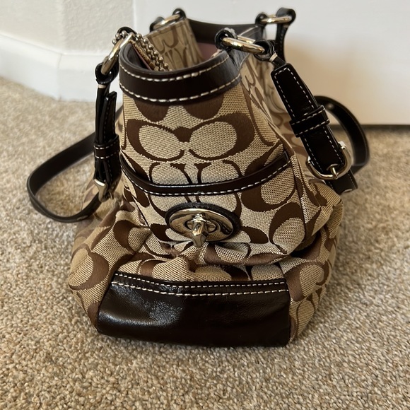 Coach poppy hobo purse - Picture 5 of 6